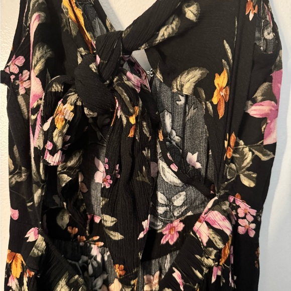 American Eagle Outfitters Black and Pink Jumpsuit - Picture 8 of 8